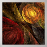 A espiral do impressão da arte abstracta da vida
