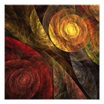 A espiral do impressão da foto da arte abstracta d