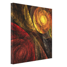 A espiral do impressão das canvas do abstrato da v impressão em tela canvas