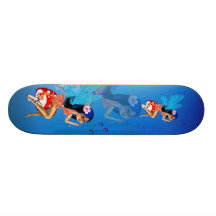 A fada borbulha skate