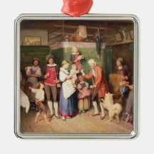 A festa de aniversário do bebê ornamento para arvores de natal