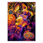 A flauta de Krishna Cartoes