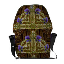 A flor de Julean Bolsas Mensageiro