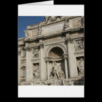 A fonte do Trevi cartões