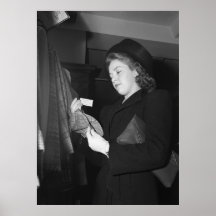 A forma das mulheres, os anos 40 posteres