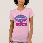 A ginástica cor-de-rosa treina a camisa camisetas