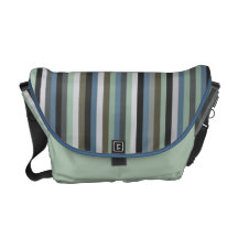 A grama do mar listra o saco de Messenget do teste Bolsa Mensageiro