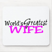 A grande esposa dos mundos mousepads