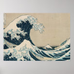 A grande onda de Kanagawa Pôsteres
