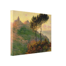 A igreja em Varengeville - Claude Monet Impressão De Canvas Esticadas