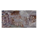 A inundação por Michelangelo Buonarroti (a melhor  Cartões Com Fotos