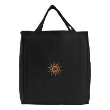 A ioga OM bordada ensaca Bolsa De Lona