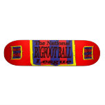 A liga nacional da bola de Bigfoot Skate