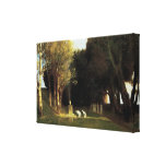 A madeira sagrado por Arnold Bocklin Impressão Em Tela Canvas