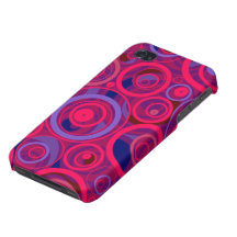 A magenta borbulha o iPhone 4 iPhone 4 Capa