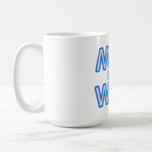A mamã é apenas uau upside-down caneca