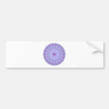 A mandala inspirou a flor da lavanda adesivo