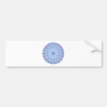 A mandala inspirou a flor da pervinca adesivo