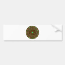 A mandala inspirou a flor da terra adesivos