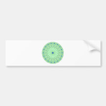 A mandala inspirou a flor do verde de mar adesivos