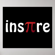 A matemática inspirador inspira o poster do Pi