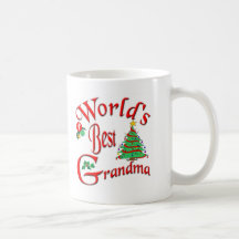 A melhor avó do mundo caneca