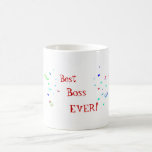 A melhor caneca do chá do café dos confetes do che