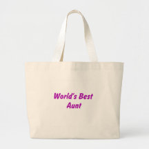 A melhor tia sacola do mundo bolsas de lona