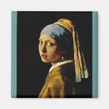 A menina com um turbante/menina com o brinco da pé imas