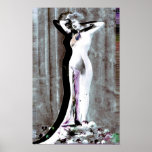 A menina do poster de Venus