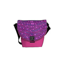 A mini bolsa mensageiro zero do rickshaw feito sob