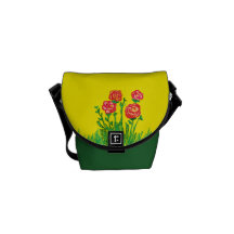 A mini bolsa mensageiro zero do rickshaw Handmade