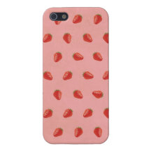 A morango bonito representa o teste padrão iPhone 5 capas