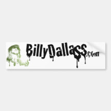 A mostra de Billy Dallass Adesivos