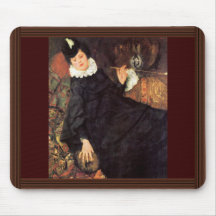 A mulher parisiense nova (prostituta) mousepads