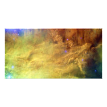 A nebulosa 8 M8 mais messier NGC 6523 da lagoa Impressão Fotográfica
