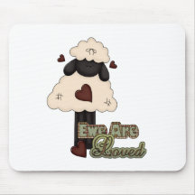 a ovelha é carneiro amado dos namorados mousepad