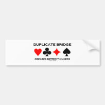 A ponte duplicada cria melhores pensadores adesivos