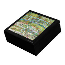 A ponte japonesa Claude Monet 1899 Estojo Para Jóia