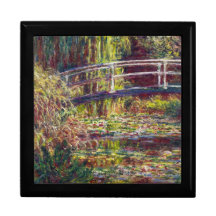 A ponte japonesa Claude Monet legal, velho, mestre Porta Jóia