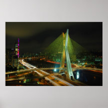 A ponte Sao Paulo de Octavio Frias de Oliveira Posteres