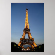 A torre Eiffel Posteres