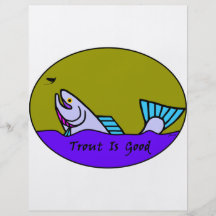 A truta é bom IV Panfletos Personalizados