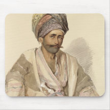 Abdullah - Curdo de Bitlis, 1852 Mouse Pads
