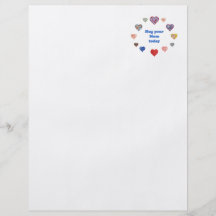 Abrace sua mamã panfleto personalizado