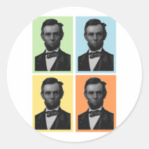 Abraham Lincoln Adesivos