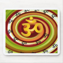 Abstract-om-5 Mouse Pads