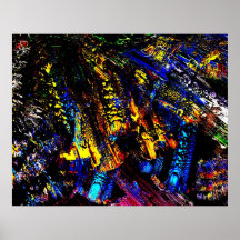 Abstrato 03 impressão