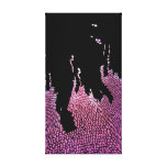 abstrato impressão de canvas envolvidas