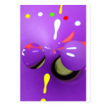 abstrato cartão postal